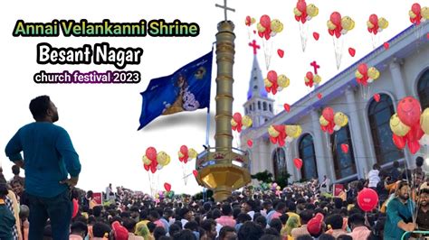 besant nagar church festival 2023 date